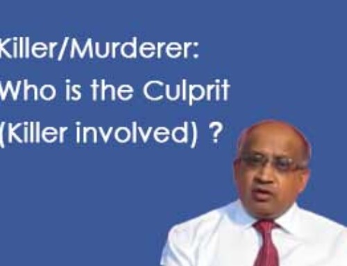 Killer/Murderer: Who is the Culprit (Killer involved)? 