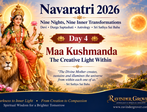 Navaratri 2026 · Day 4 –  Maa  Kushmanda: The Creative Light Within
