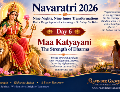 Navaratri 2026 · Day 6 –  Maa Katyayani: The Strength of Dharma