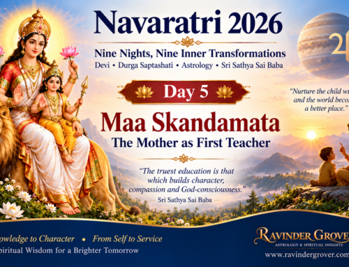 Navaratri 2026 · Day 5 –  Maa   Skandamata: The Mother as First Teacher
