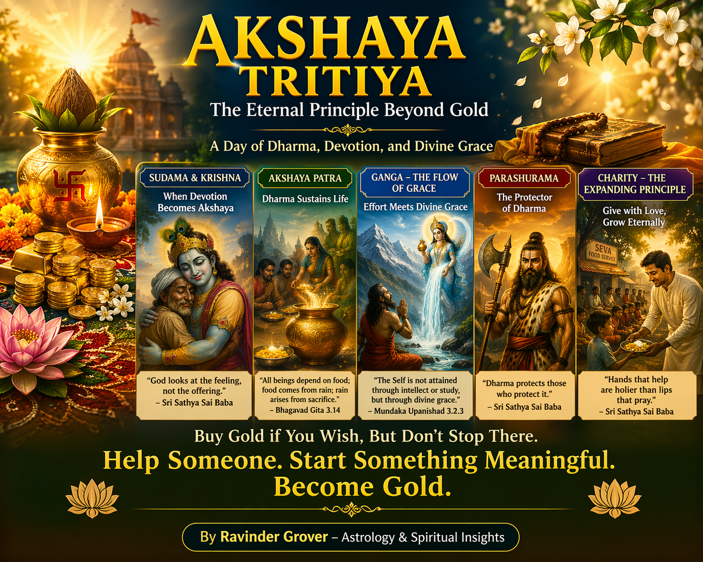 Akshaya Tritiya – The Eternal Principle Beyond Gold