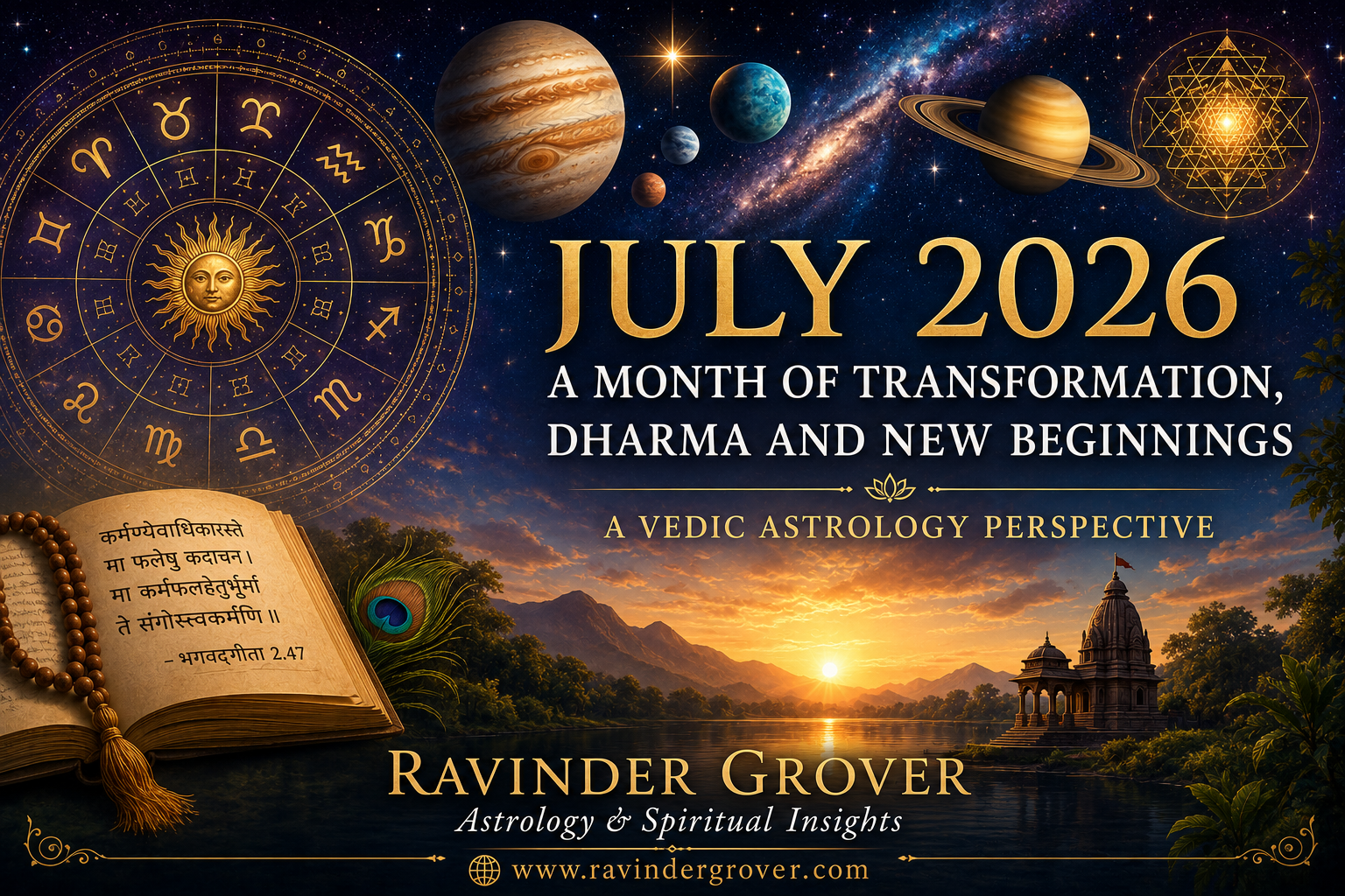 July 2026 – A Month of Transformation, Dharma and New Beginnings