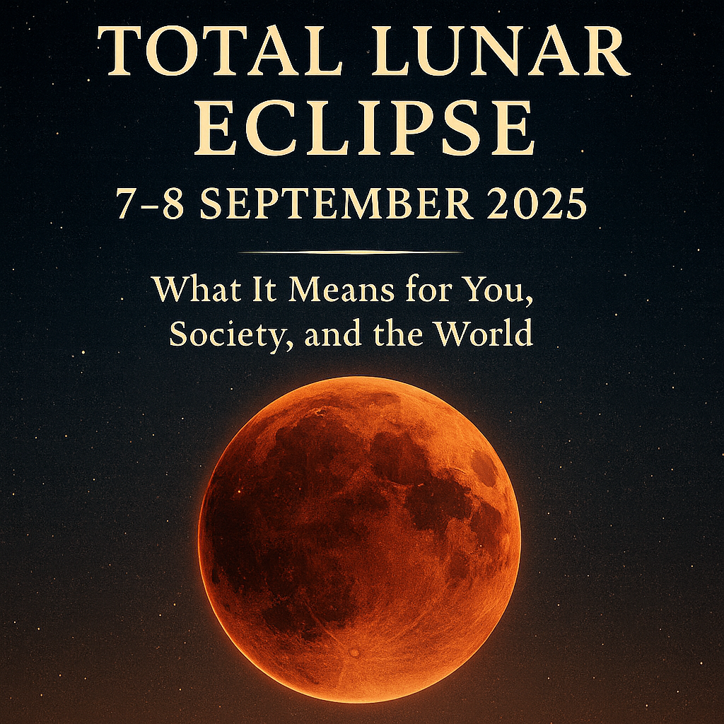 Total Lunar Eclipse (7–8 September 2025) – A Cosmic Turning Point for Individuals, Families, Nations, and Leaders